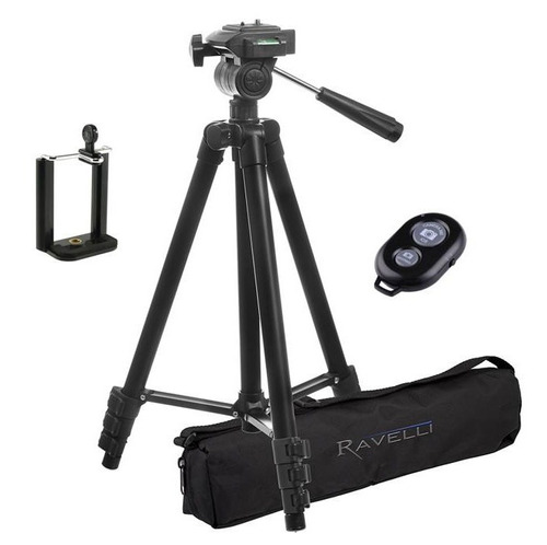 Trípode Para Camara O Celular Ravelli 50 PuLG Profesional +