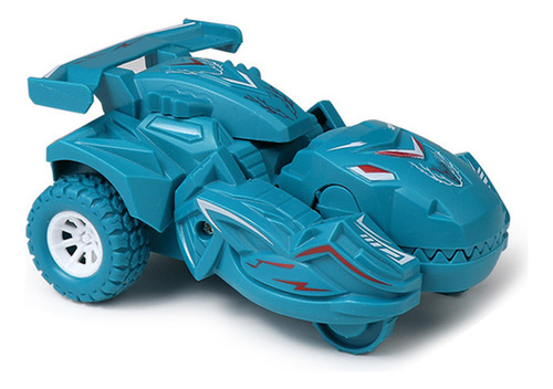 Dinosaurio Que Transforma Un Automóvil, Deformación Realista