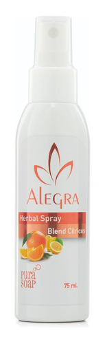 Alegra! Herbal Spray De Naranja & Blend Citricos- Pura Soap