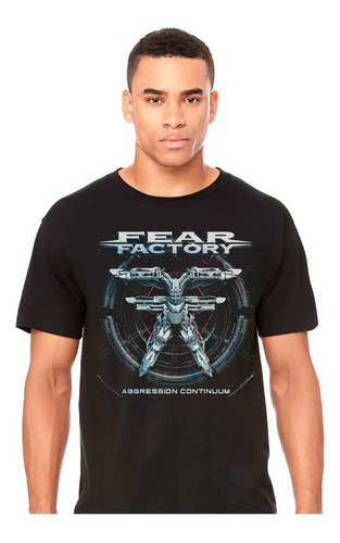 Fear Factory - Aggression Continuum - Poleras - Cyco Records