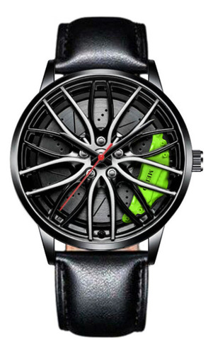 Reloj Con Movimiento De Cuarzo Para Hombre, Color Verde
