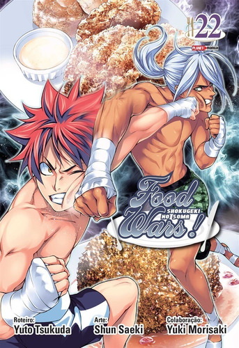 Food Wars! Vol. 22, de Tsukuda, Yuto. Série Food Wars (22), vol. 22. Editora Panini Brasil LTDA, capa mole em português, 2021