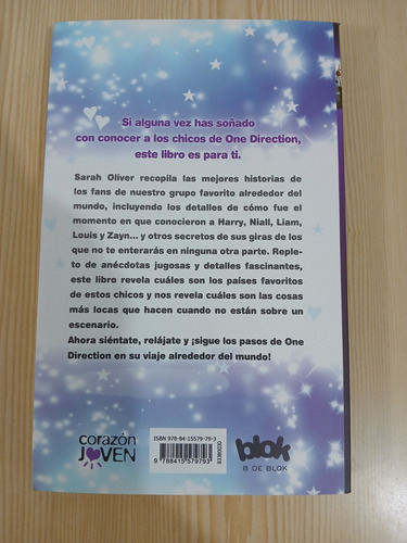Libro One Direction La Vuelta Al Mundo