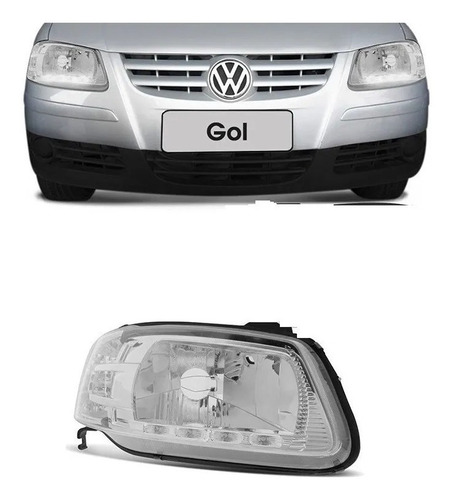 Optica Vw Gol G4 Power 06 07 08 09 10 11 12 13 14 Fitam I/d