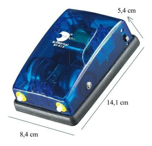 Combo Aireador Rs 610 + 2m Manguera 2 Difusoras Acuario