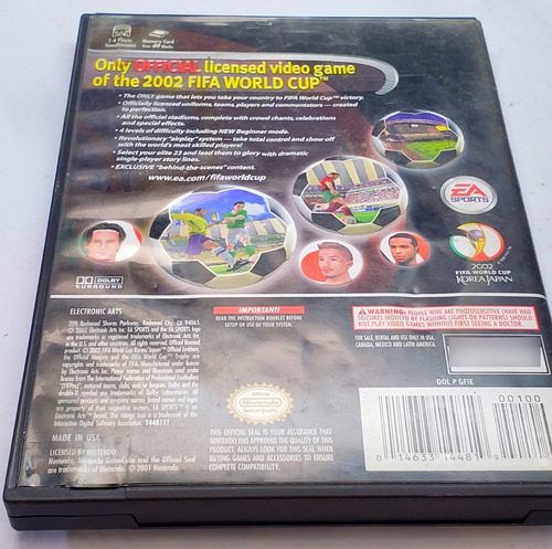 2002 Fifa Wolrd Cup Gamecube Usado (Usado)