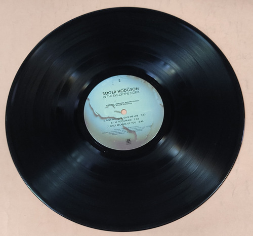 Vinilo - Roger Hodgson, In The Eye Of Th(supertramp)- Mundop (Usado)