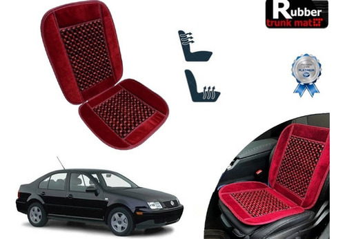 Cubre Respaldo Vino Asiento Bolitas Jetta Clasico 2001