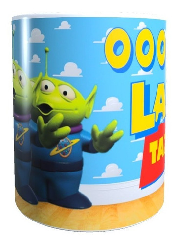 Taza Toy Story Marcianos, Oh La Taza, Tazón Alta Calidad