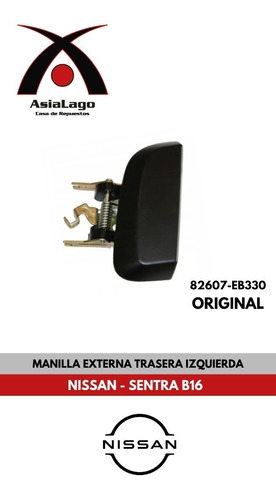 Manilla Externa Trasera Izquierda Nissan Pathfinder R51