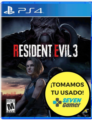 Resident Evil 3 Remake Ps4 Juego Fisico Sellado Sevengamer