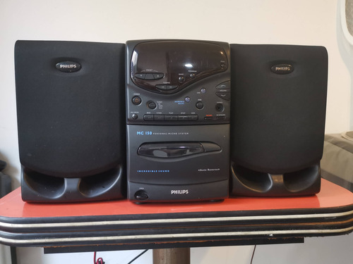 Minicomponente Philips Mc150 Gris Oscuro 1 W (Usado)