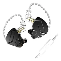 Comprar Audífonos Kz Zsn Pro X Con Microfono Hifi 1ba+1dd Dj Monitor