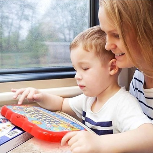 Imagen 4 de 10 de Smart Tablet Aprendizaje Para Niños Luz Sonidos Juegos 3en1