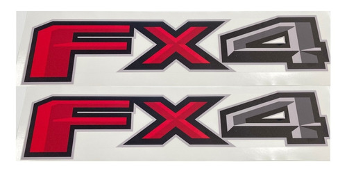 Sticker Fx4 Calcas Impresas Para Batea Compatible Con F150