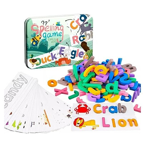 See & Spell Montessori Learning Educational Toys And Gi...