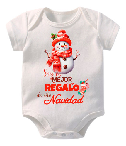 Body Bebe Navideños, Mi Primera Navidad, Soy El Mejor Regalo