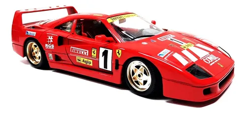 Ferrari F40 Evoluzione #1 1992 - Rojo Burago 1/18