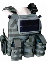 Comprar Colete Plate Carrier + 9 Peças Modulares + Bandoleira Tática