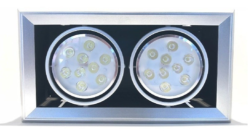 Foco Led 2x9w Luces Moviles P/embutir Wtel4218 - Tecsys