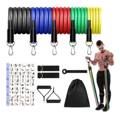 Imagen 5 de 8 de 5 Ligas De Resistencia Ejercicios Ligas Elásticas Crossfit