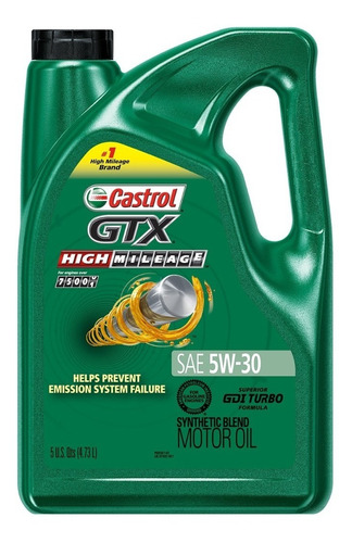 Aceite Semi Sintetico Castrol Magnatec Gtx 5w-30 4.73 L. 