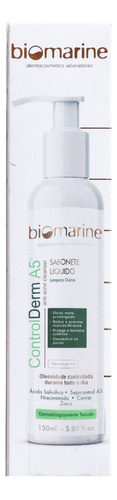Biomarine sabonete facial control Derm A5 pele oleosa 150ml