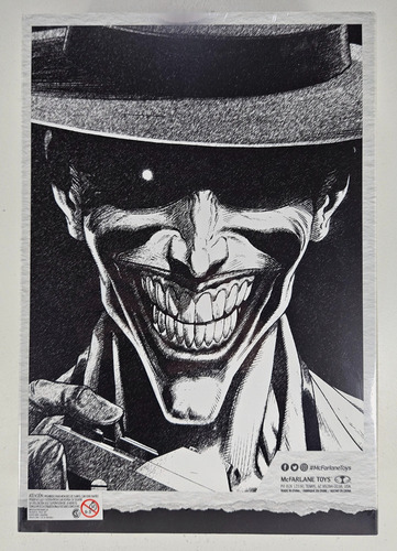 Mc Farlane Dc Figura 18cm Sketch Edition The Joker Comedian