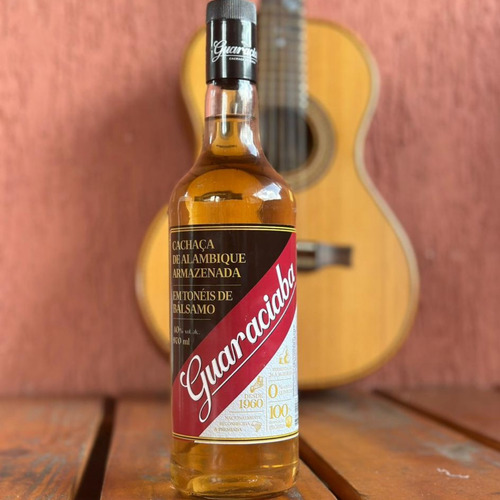 Cachaça De Alambique Suave Guaraciaba Bálsamo 970ml