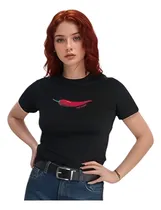 Comprar Remera Stone Mujer Manga Corta Spicy Negro Stone Women