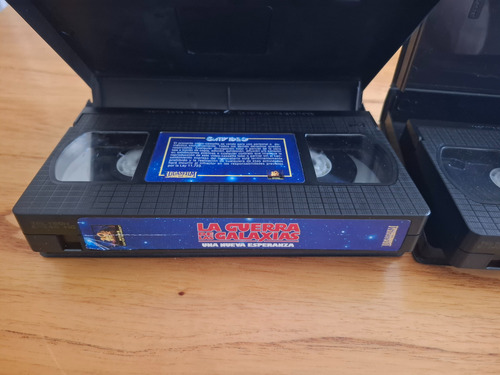 Lote Trilogia Original Vhs Star Wars Impecable (Usado)