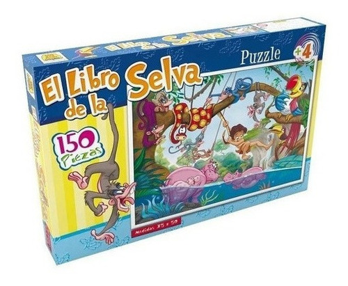 Puzzle El Libro De La Selva 150 Piezas