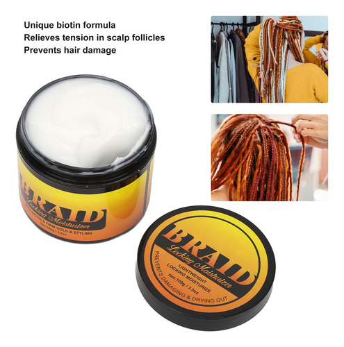 Creme Hair Locking Dread De 3,5 Onças Dreadlock Hidratante L