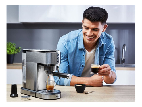 Cafetera Espresso Slim Modelo Ssms 1350b2 Lidl-silvercrest®