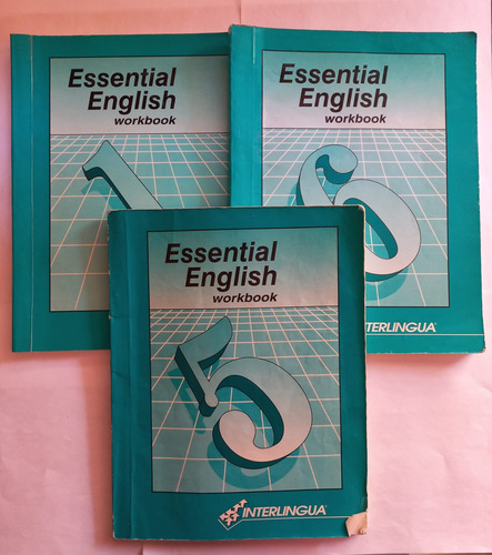Esential English Workbook - A, B, C, D, Ef, 1, 5, 6, 7, 8.. (Usado)