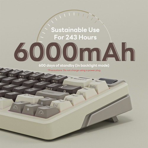 Teclado Mecánico Inalámbrico Español Rk Royal Kludge M70 70%