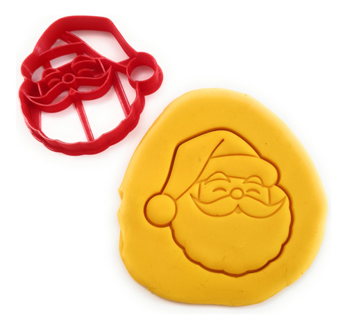 Cortantes Para Galletitas Papa Noel Cara Navidad !