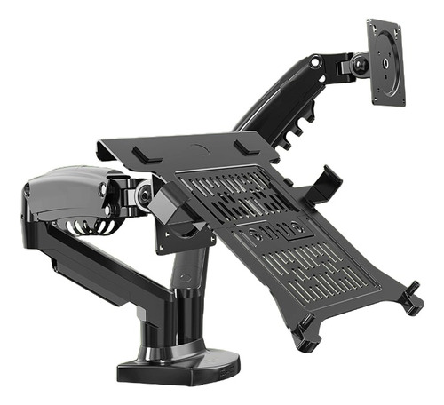 Soporte Doble Para Monitor De 17 A 30 + Soporte Notebook!