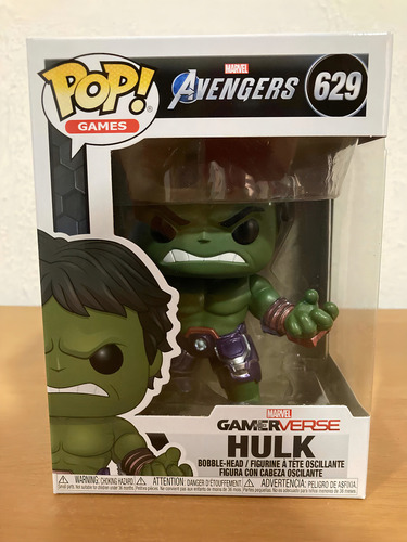 Hulk Stark Tech 629 Avengers Funko Pop Game Marvel Bruce