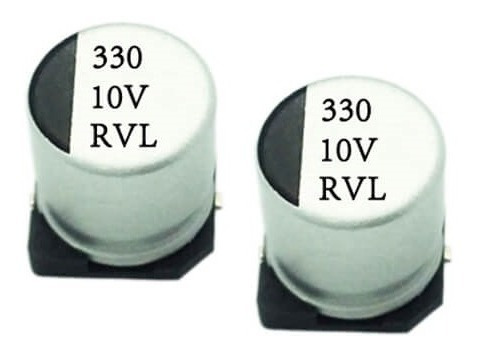 Set De 3 Condensadores Capacitores Solidos De 330uf 10v Smd