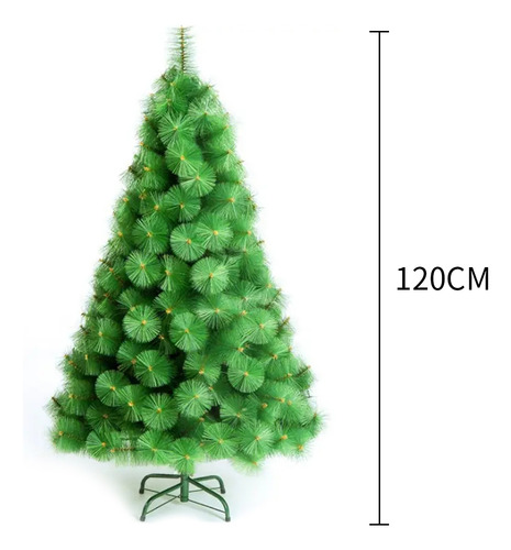 Árbol Navidad Pino Tet 1.5m Pascua Artificial Frondoso Verde