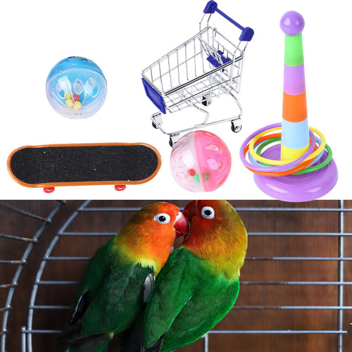 Pelotas De Juguete Para Entrenamiento De Pájaros, Juguetes