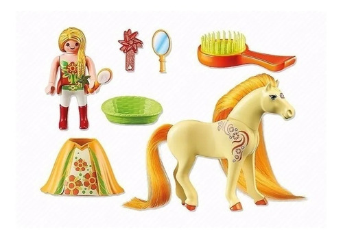 Princesa Sunny Con Caballo Playmobil