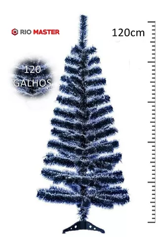Árvore De Natal  Com 120 Galhos Nevada | Parcelamento sem juros
