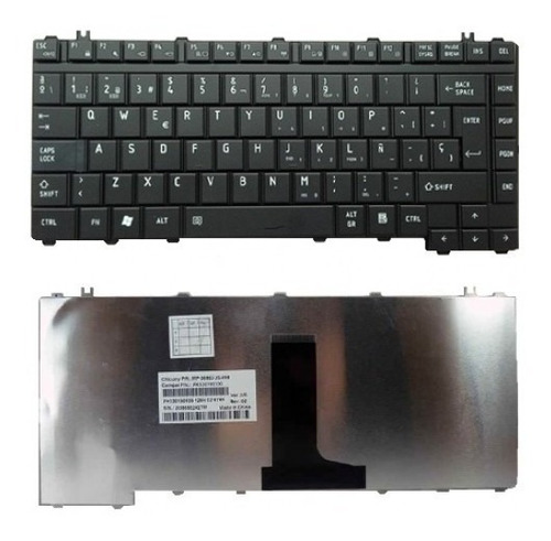 Teclado Notebook Toshiba A200 A205  M200 M205l455 C Envío