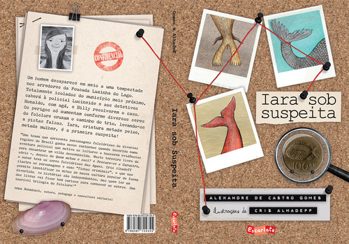Iara Sob Suspeita, De Alexandre Castro Gomes., Vol. 1. Editorial Escarlate, Capa Mole Em Português
