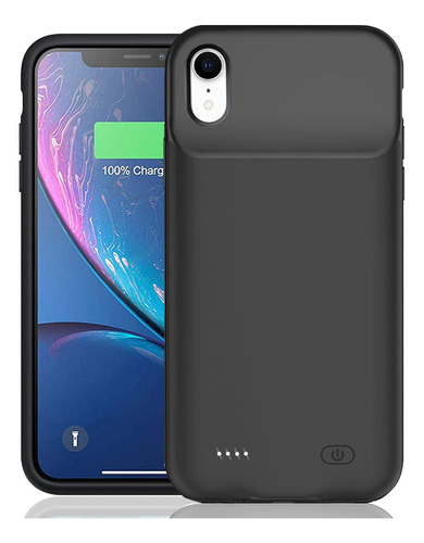 Funda De Batería Para iPhone XR, 7000 Mah Ultradelgada, Port