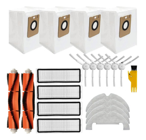 Kit De Accesorios Sweeper De 21 Piezas Para Bot D10 Plus Rls