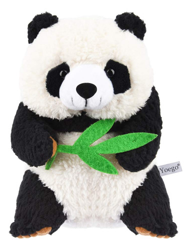 Yoego Juguete Parlante, Panda De Peluche Con Lindos Efectos