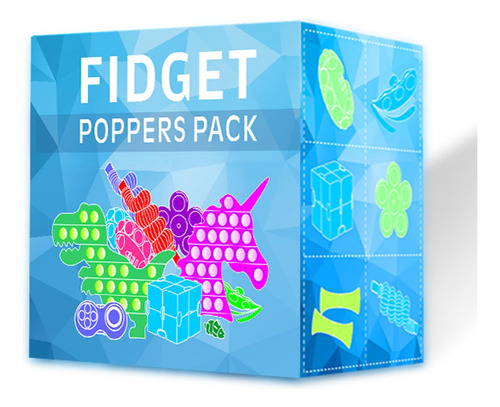 Juego Mozaci De Fidget Toys, Paquete De 120 Unidades, Para N